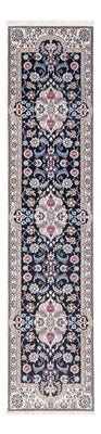Runner Perser Rug - Nain - Premium - 197 x 48 cm - dark blue