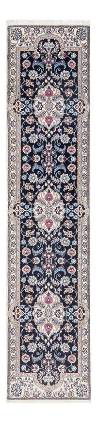 Runner Perser Rug - Nain - Premium - 197 x 48 cm - dark blue