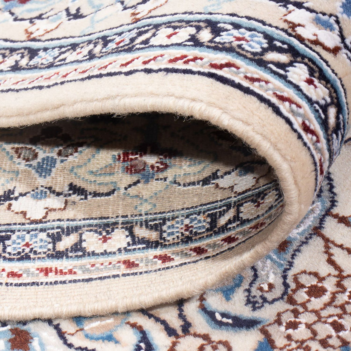 Perser Rug - Nain - Premium - 145 x 71 cm - dark beige