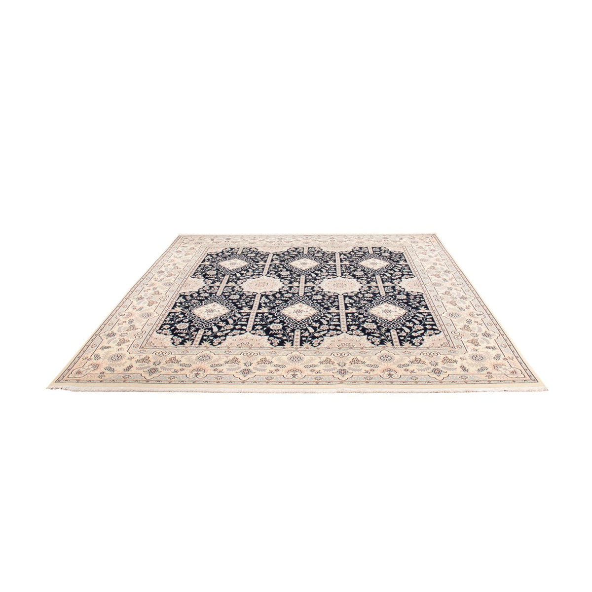 Perser Rug - Nain - 263 x 245 cm - dark blue