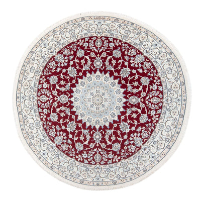 Perser Rug - Nain - Premium round  - 150 x 150 cm - red