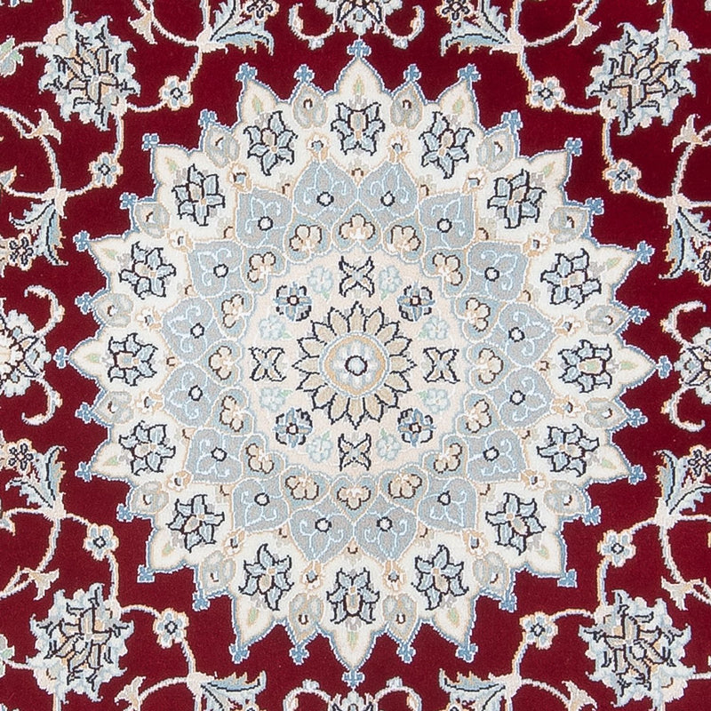 Perser Rug - Nain - Premium round  - 150 x 150 cm - red