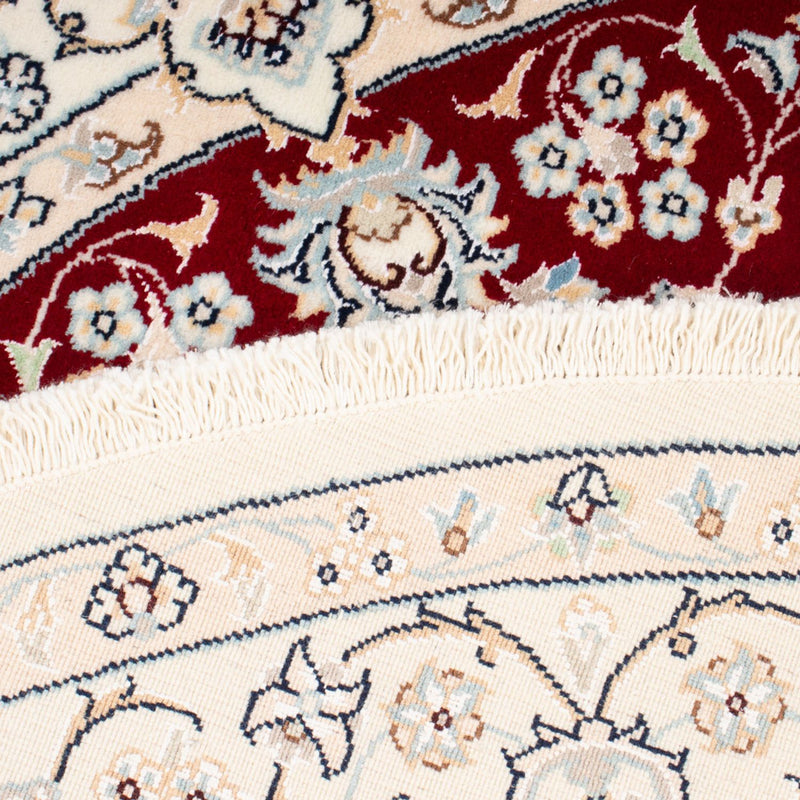 Perser Rug - Nain - Premium round  - 150 x 150 cm - red