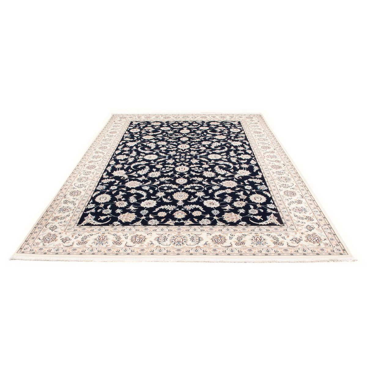 Perser Rug - Nain - 291 x 200 cm - dark blue