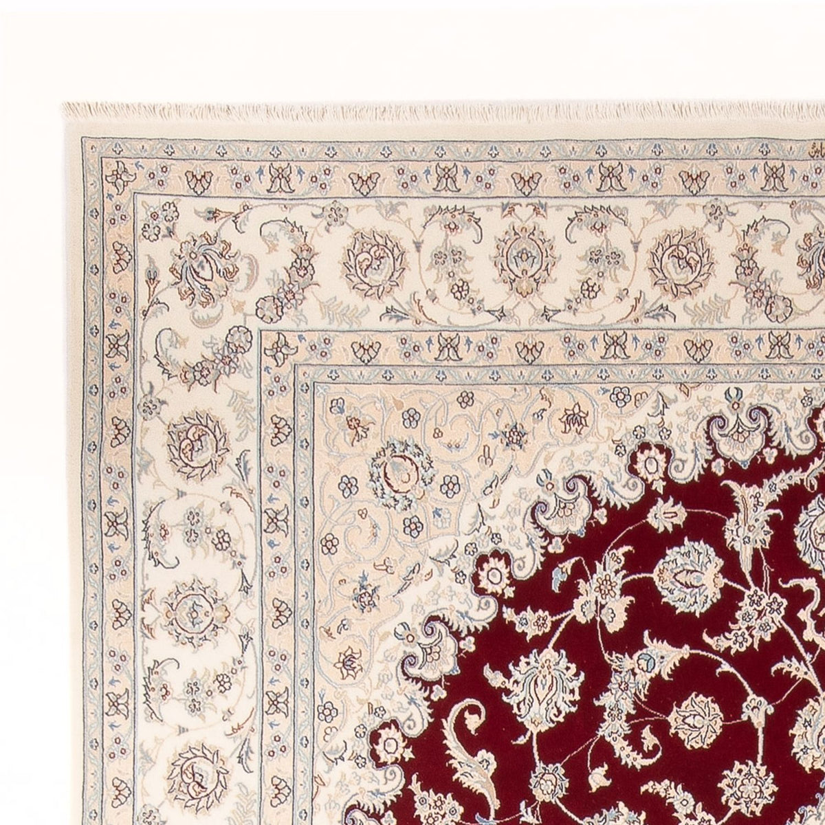 Nain Rug 247x347cm - Persian Rugs - red