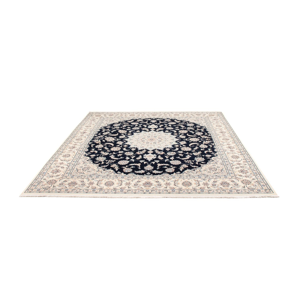 Perser Rug - Nain - 261 x 223 cm - dark blue