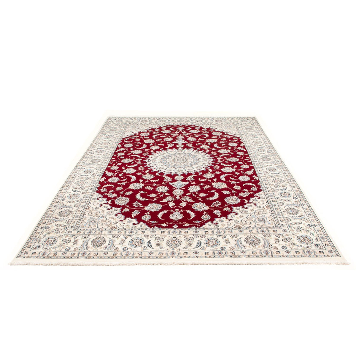 Perser Rug - Nain - 298 x 196 cm - red