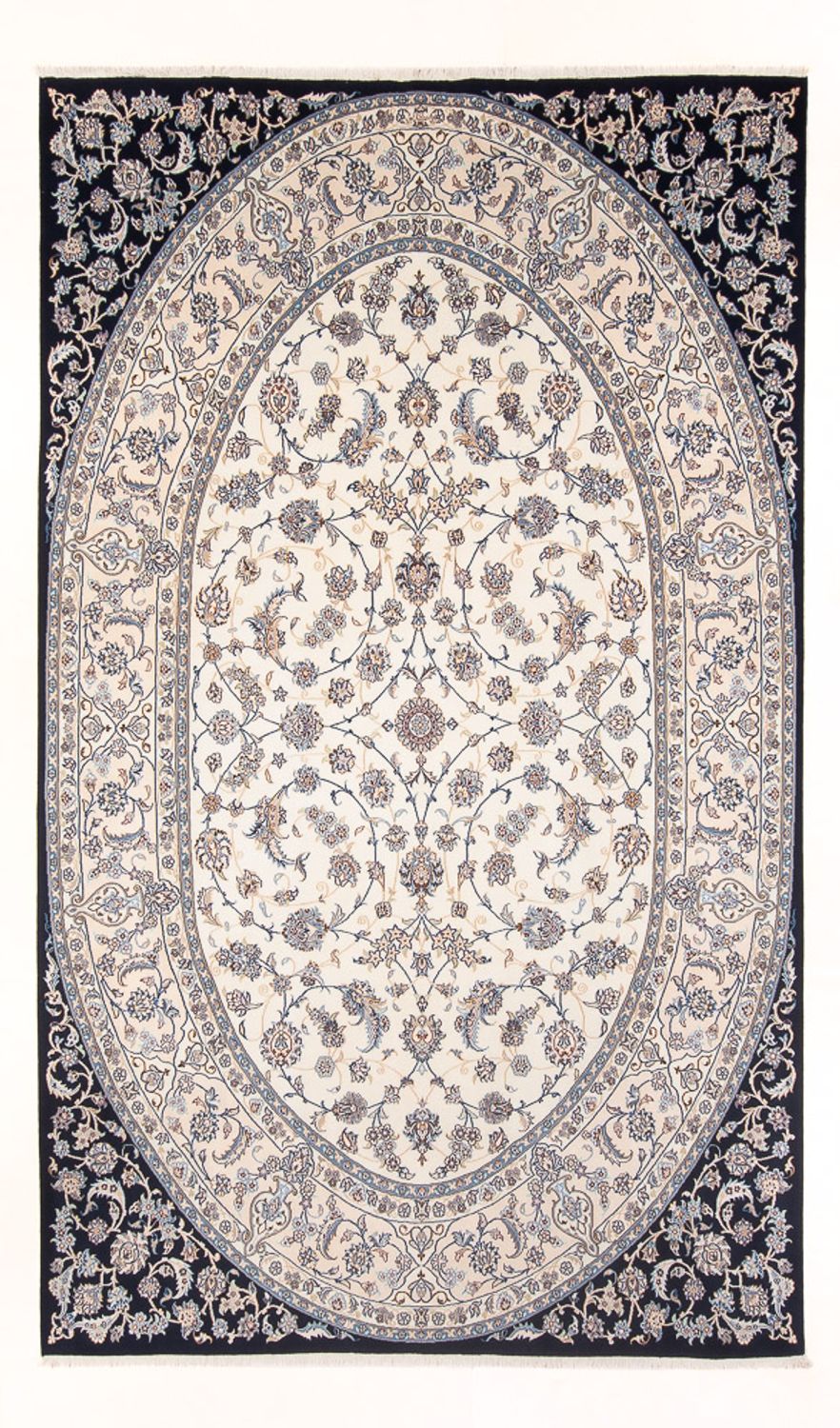Perser Rug - Nain - 315 x 198 cm - cream