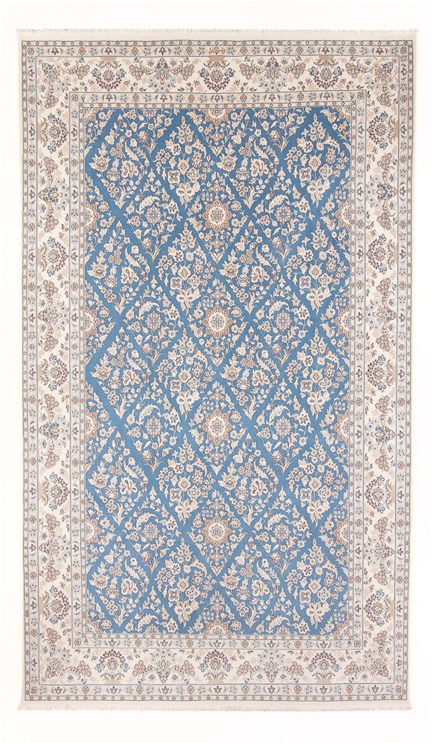 Perser Rug - Nain - 304 x 198 cm - light blue