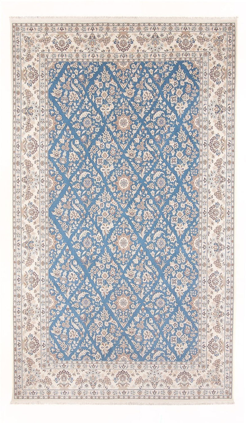 Perser Rug - Nain - 304 x 198 cm - light blue