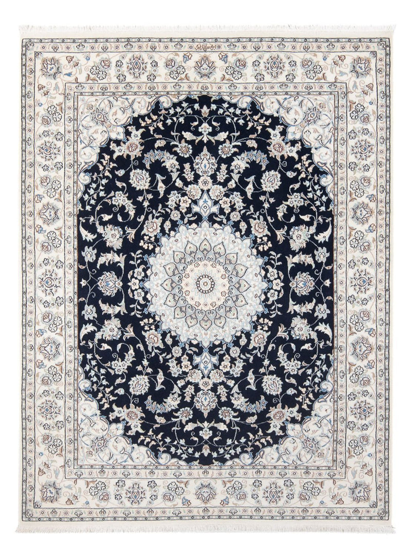 Perser Rug - Nain - Premium - 196 x 150 cm - dark blue