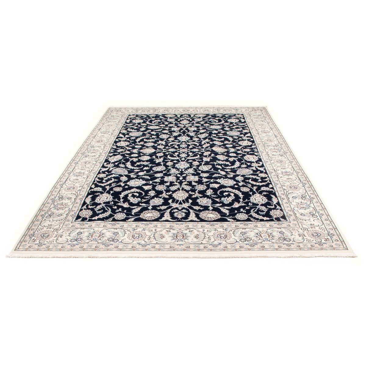 Perser Rug - Nain - Premium - 294 x 198 cm - dark blue
