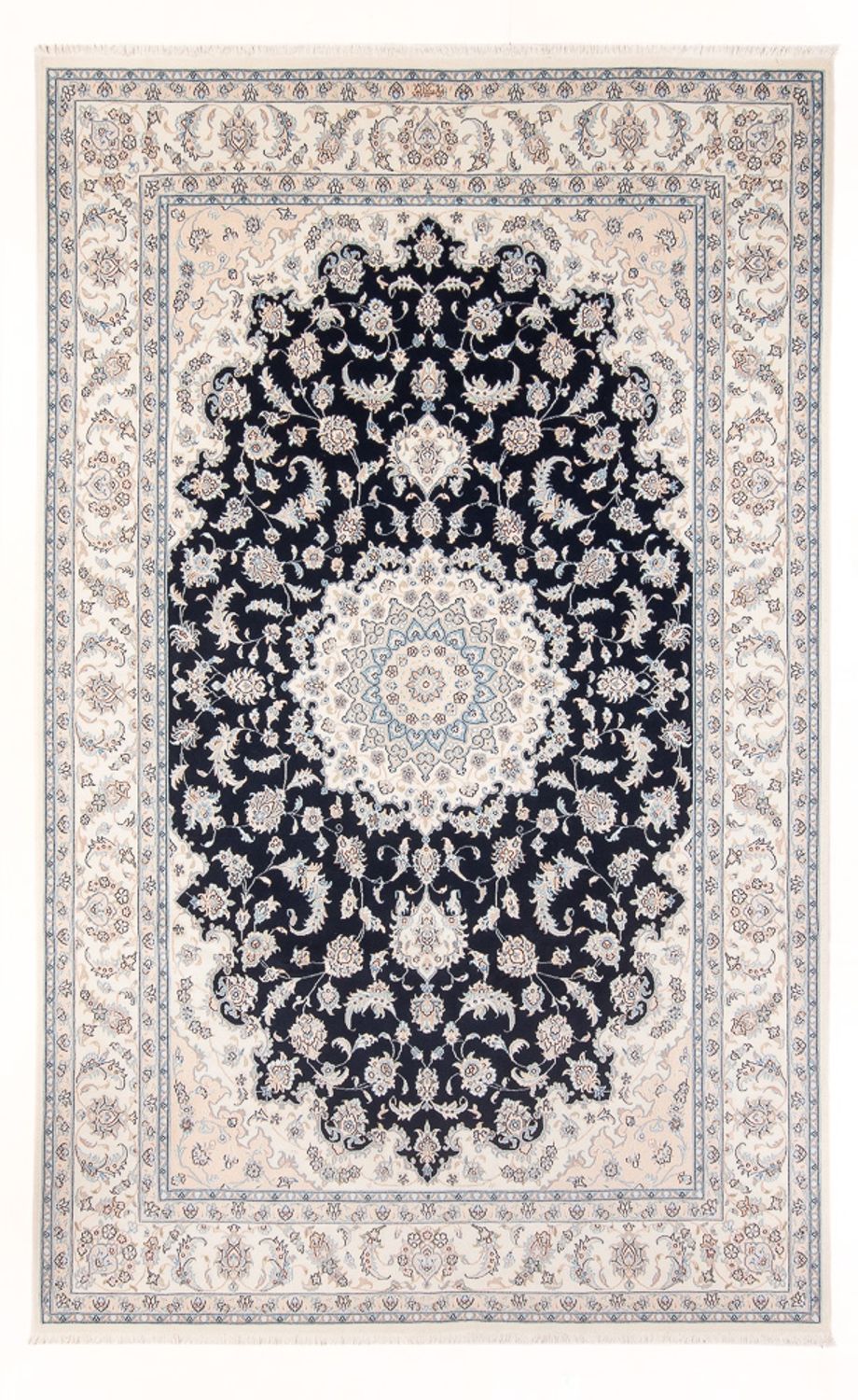 Perser Rug - Nain - Premium - 303 x 200 cm - dark blue