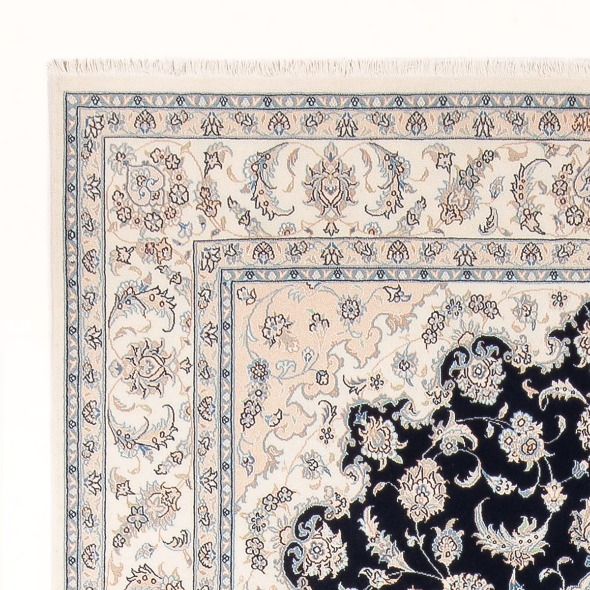 Perser Rug - Nain - Premium - 303 x 200 cm - dark blue