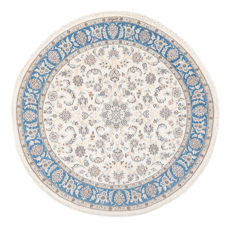 Perser Rug - Nain - Premium round  - 150 x 150 cm - cream