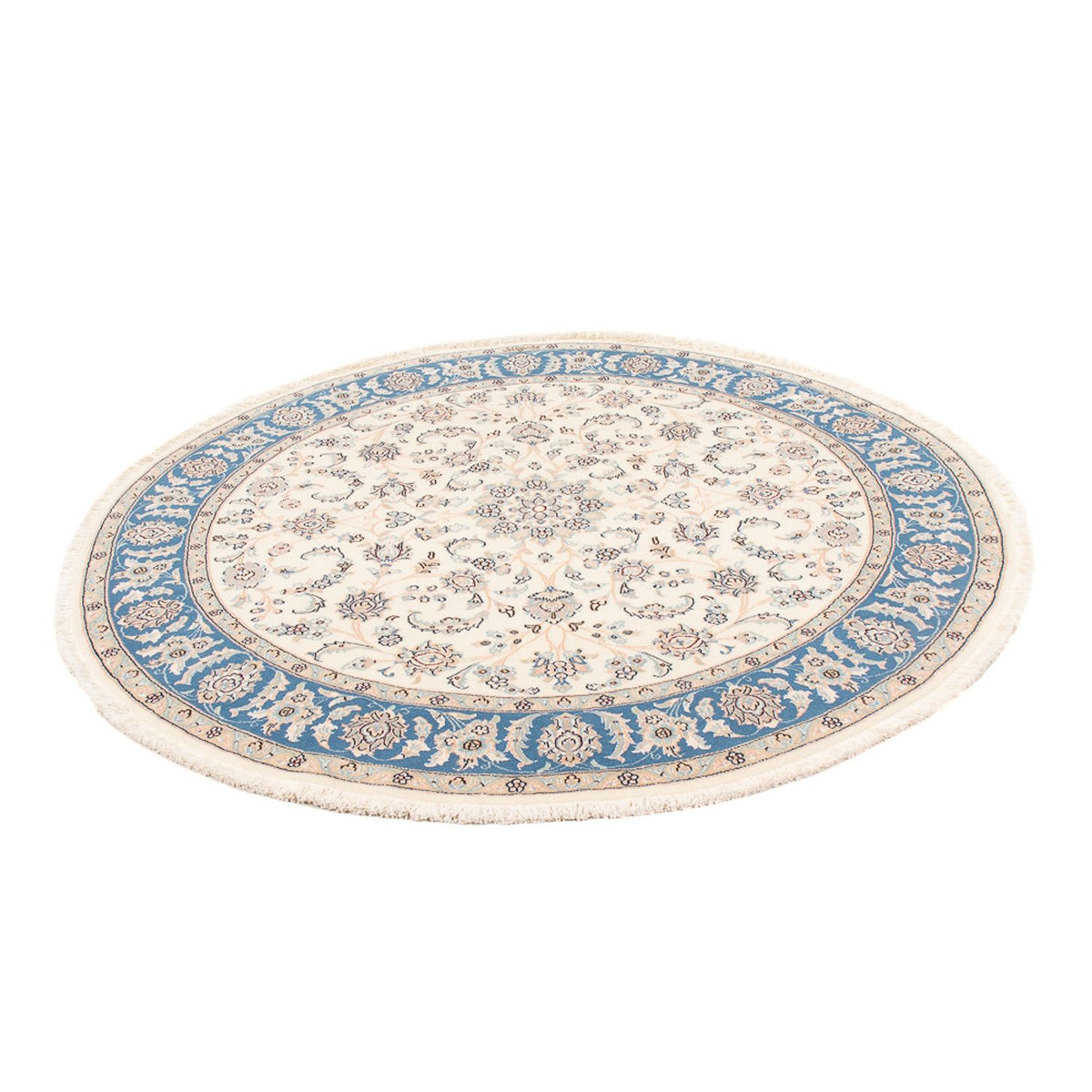 Perser Rug - Nain - Premium round  - 150 x 150 cm - cream