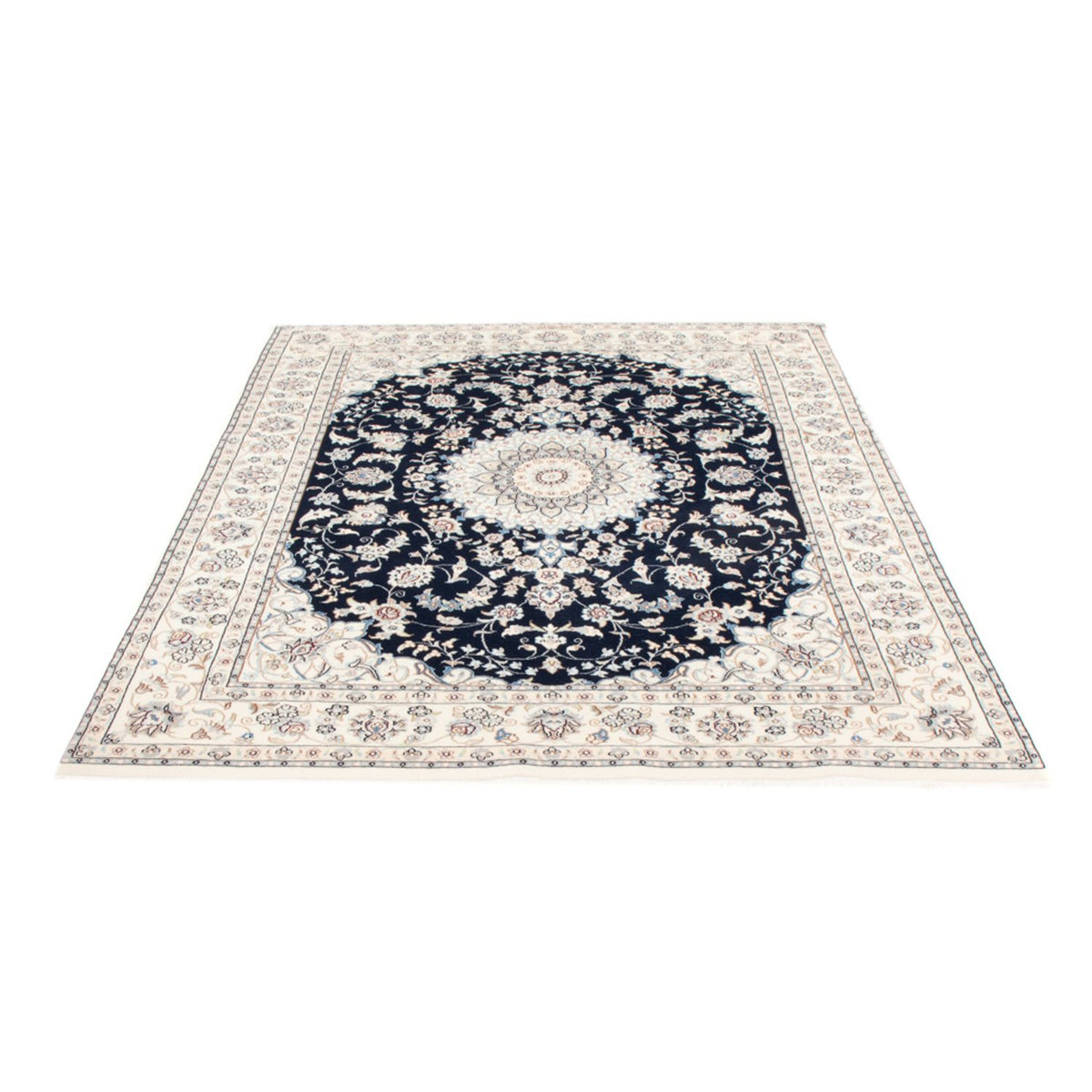 Perser Rug - Nain - Royal - 196 x 147 cm - dark blue