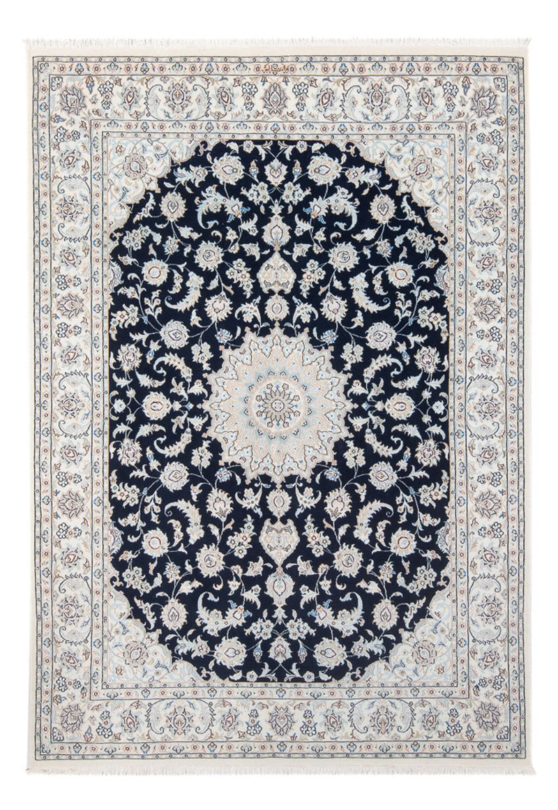 Perser Rug - Nain - Premium - 207 x 146 cm - dark blue