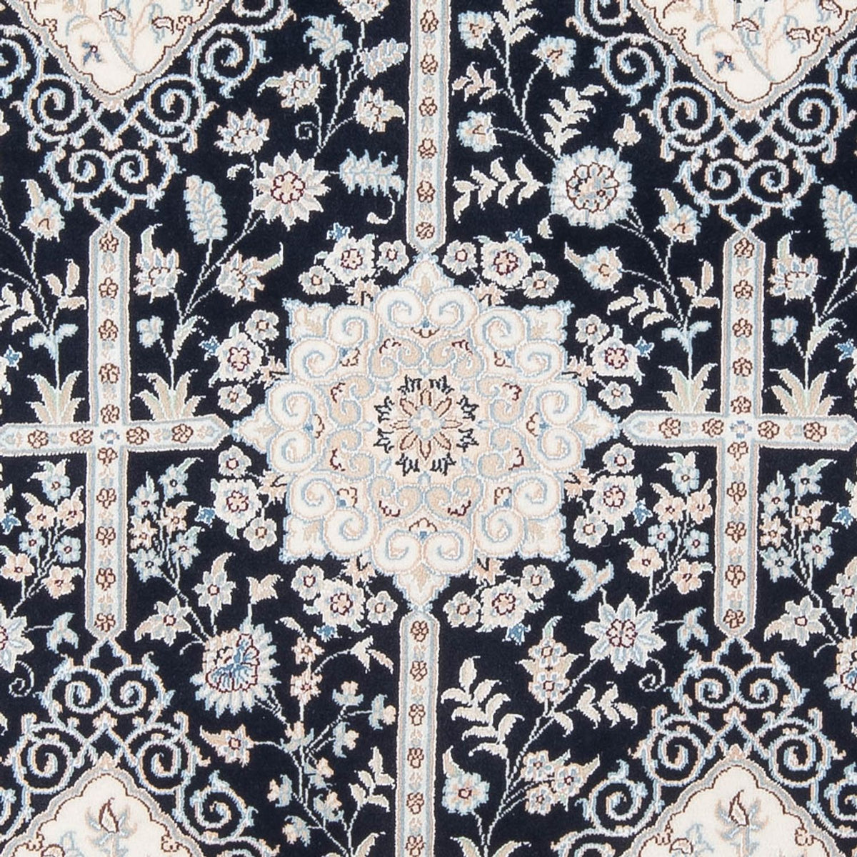 Perser Rug - Nain - Premium - 205 x 153 cm - dark blue