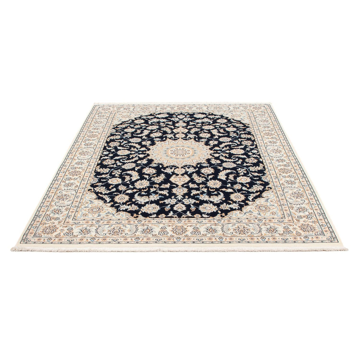 Perser Rug - Nain - Premium - 205 x 148 cm - dark blue