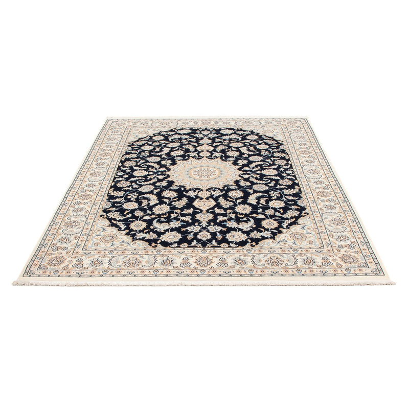 Perser Rug - Nain - Premium - 205 x 148 cm - dark blue