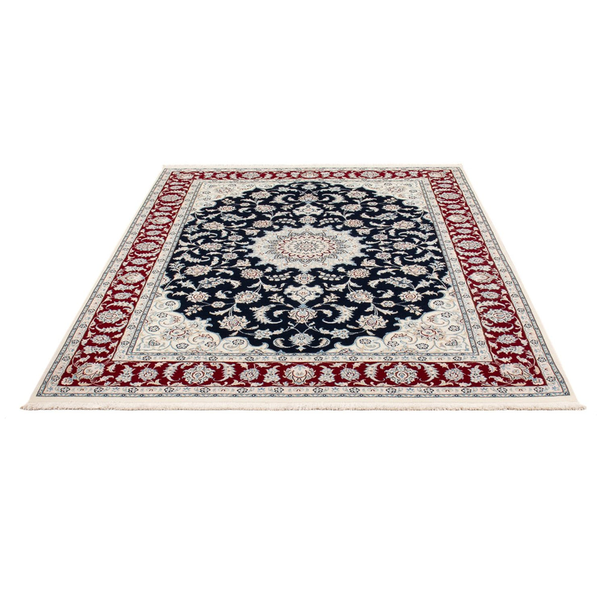 Perser Rug - Nain - Premium - 207 x 149 cm - dark blue
