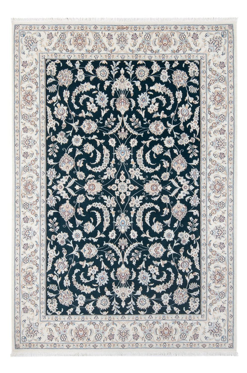 Perser Rug - Nain - Premium - 210 x 148 cm - dark blue