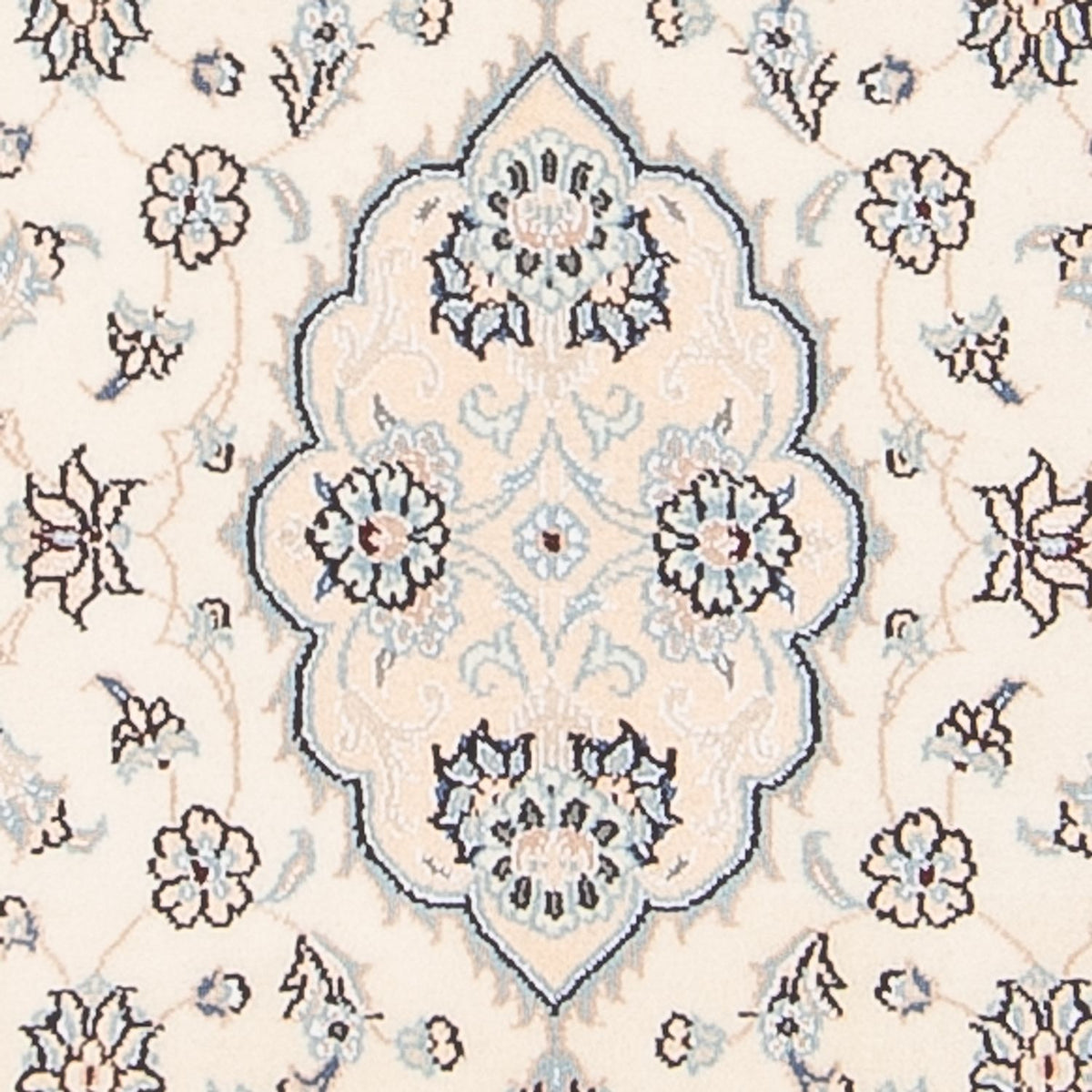 Perser Rug - Nain - 95 x 55 cm - cream