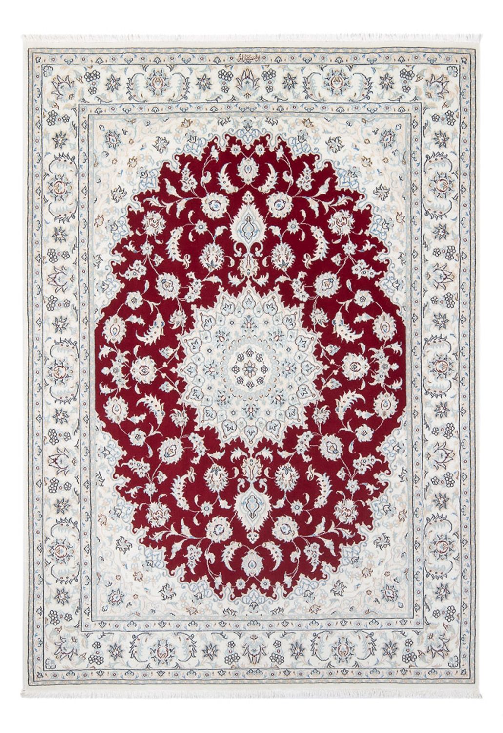 Perser Rug - Nain - Premium - 206 x 147 cm - red