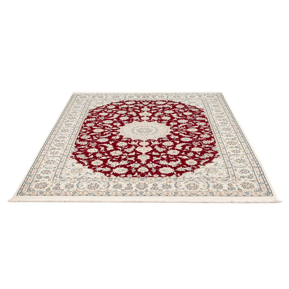 Perser Rug - Nain - Premium - 200 x 150 cm - red