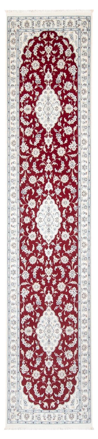 Runner Perser Rug - Nain - Premium - 350 x 86 cm - red