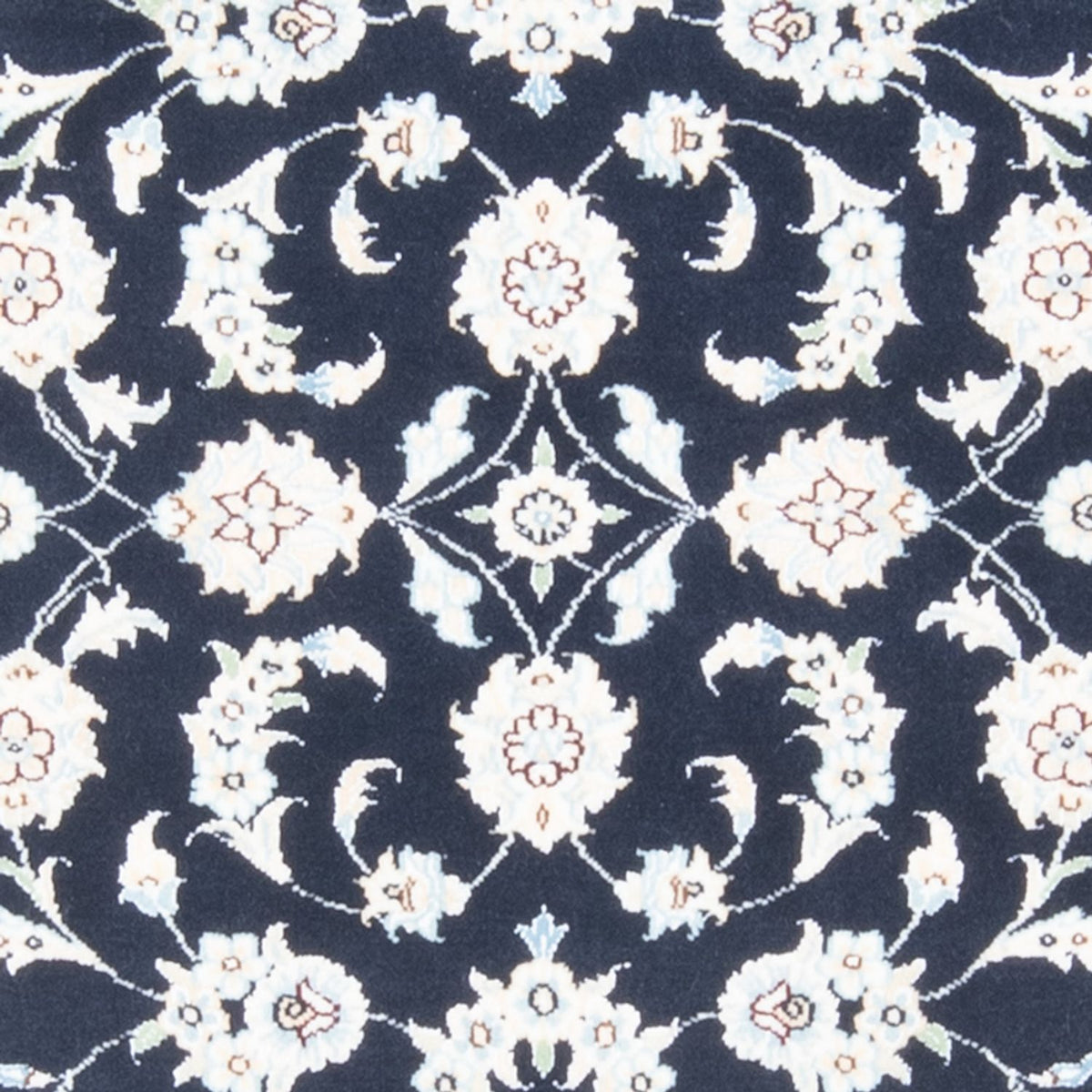 Runner Perser Rug - Nain - Royal - 194 x 82 cm - dark blue