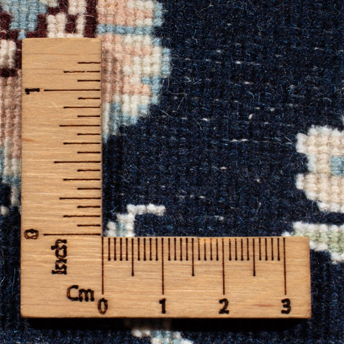 Runner Perser Rug - Nain - Royal - 197 x 81 cm - dark blue