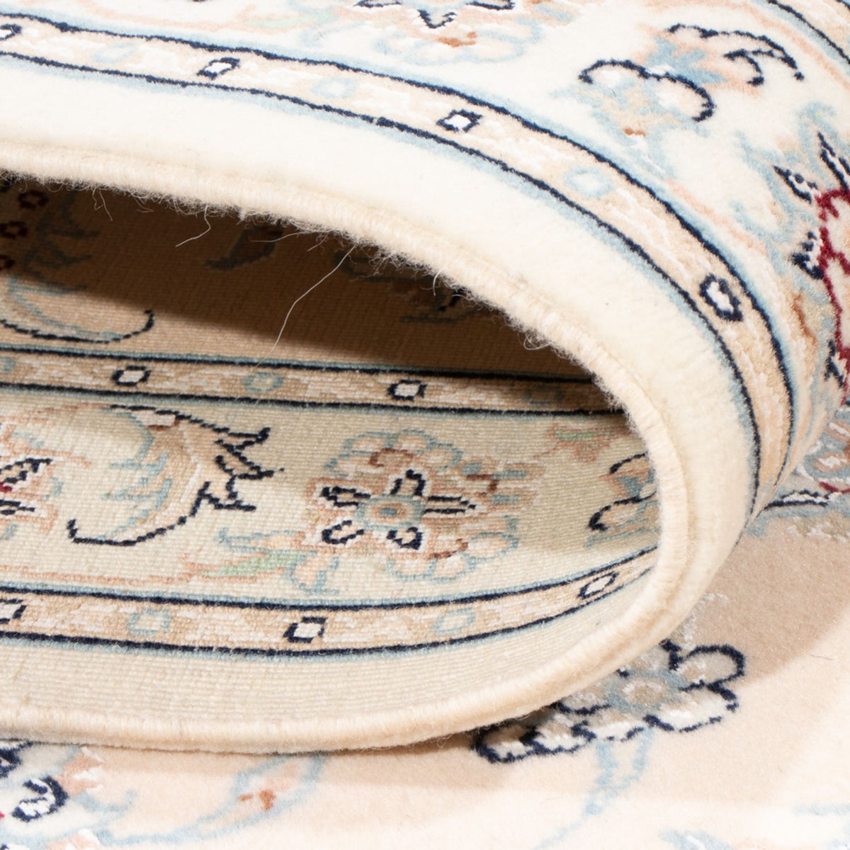 Runner Perser Rug - Nain - Royal - 201 x 82 cm - cream