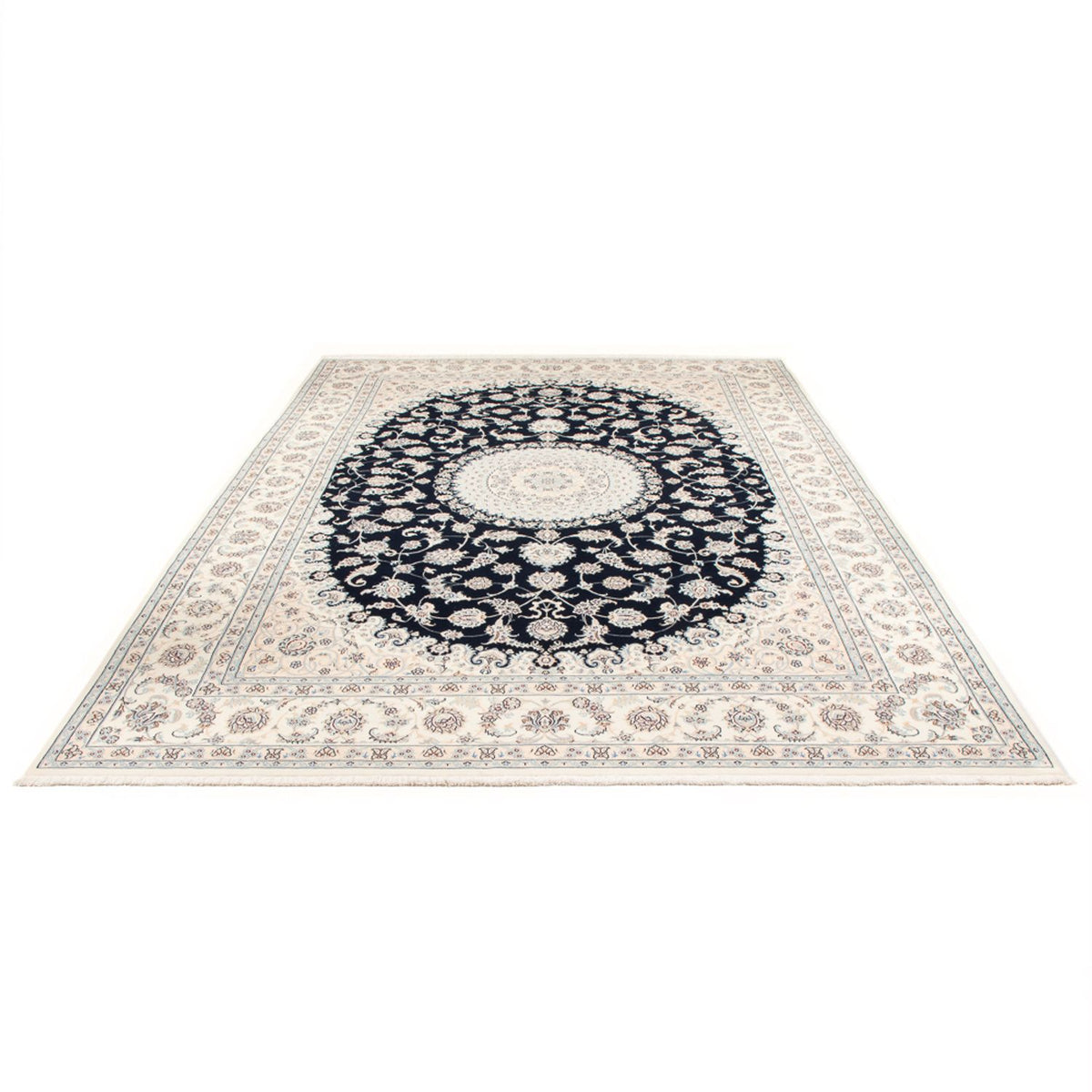 Perser Rug - Nain - Premium - 352 x 247 cm - dark blue