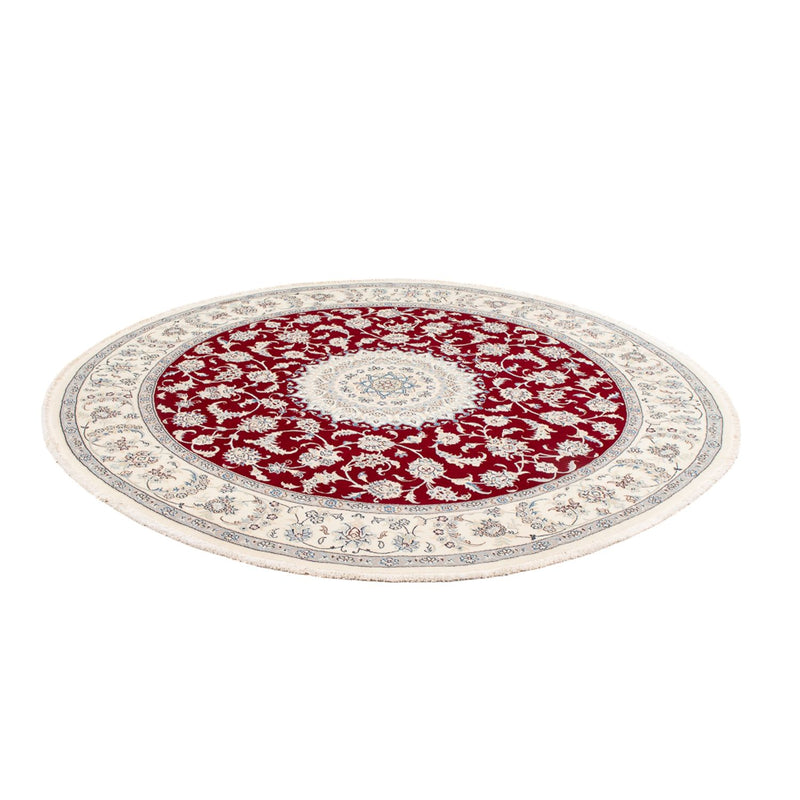 Perser Rug - Nain round  - 200 x 200 cm - red