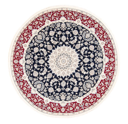 Perser Rug - Nain round  - 200 x 200 cm - dark blue