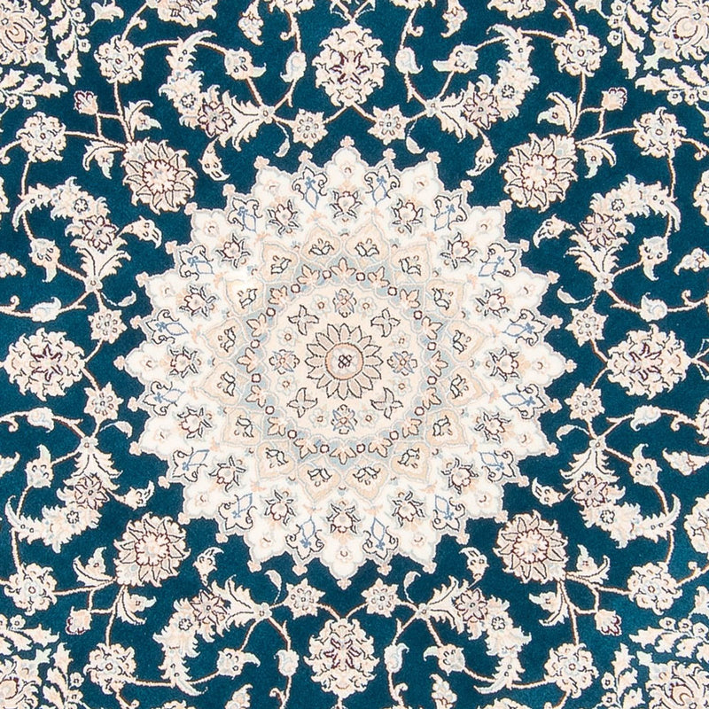 Perser Rug - Nain round  - 200 x 200 cm - blue