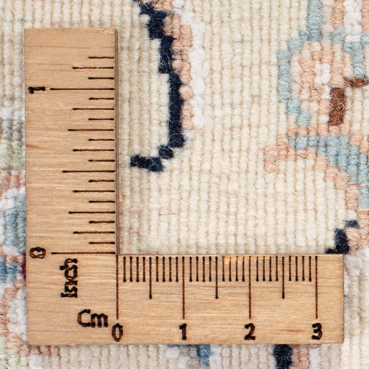 Perser Rug - Nain round  - 200 x 200 cm - blue