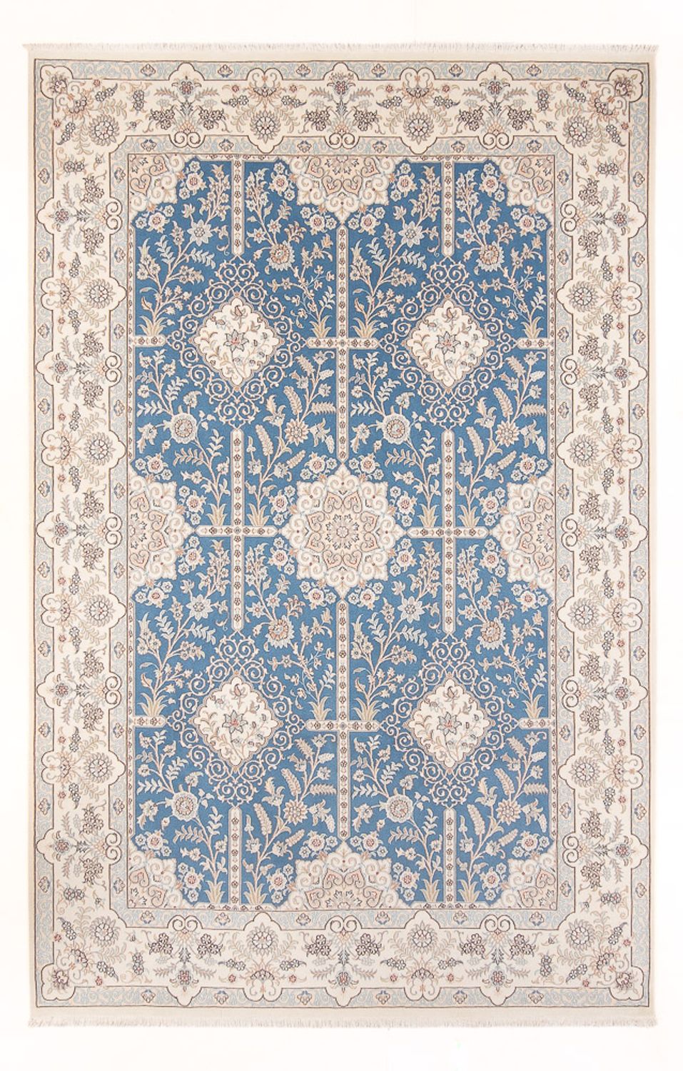 Perser Rug - Nain - Premium - 298 x 200 cm - light blue