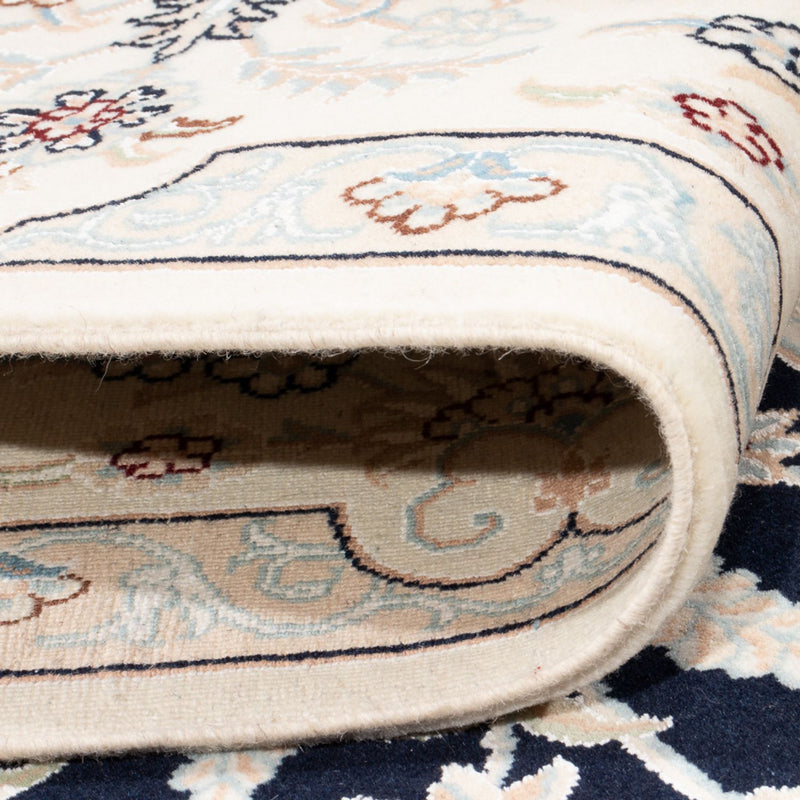 Perser Rug - Nain - Premium - 298 x 198 cm - dark blue