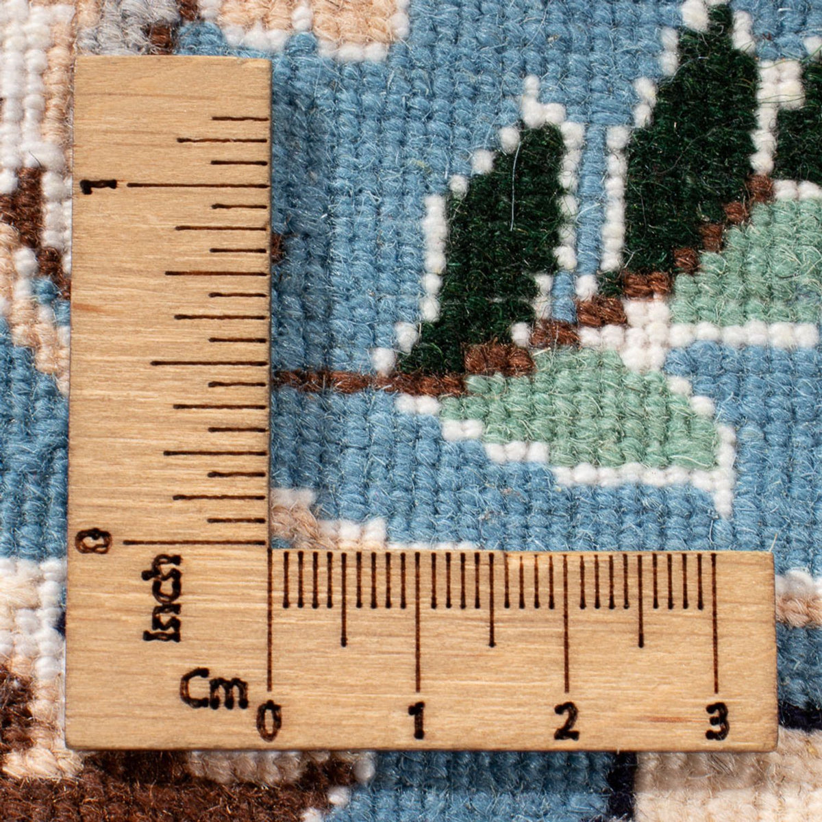 Perser Rug - Nain - Premium - 308 x 200 cm - light blue