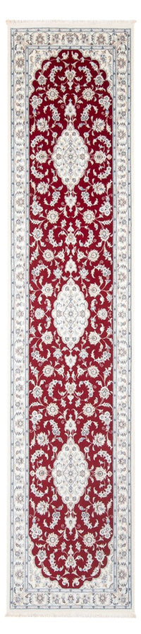 Runner Perser Rug - Nain - Premium - 355 x 87 cm - red