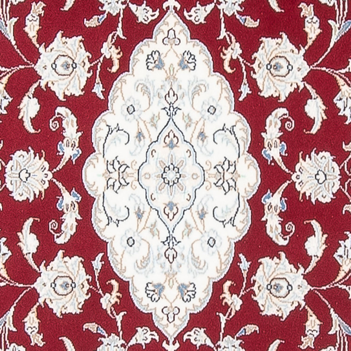 Runner Perser Rug - Nain - Premium - 355 x 87 cm - red