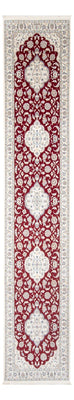Runner Perser Rug - Nain - Premium - 404 x 88 cm - red