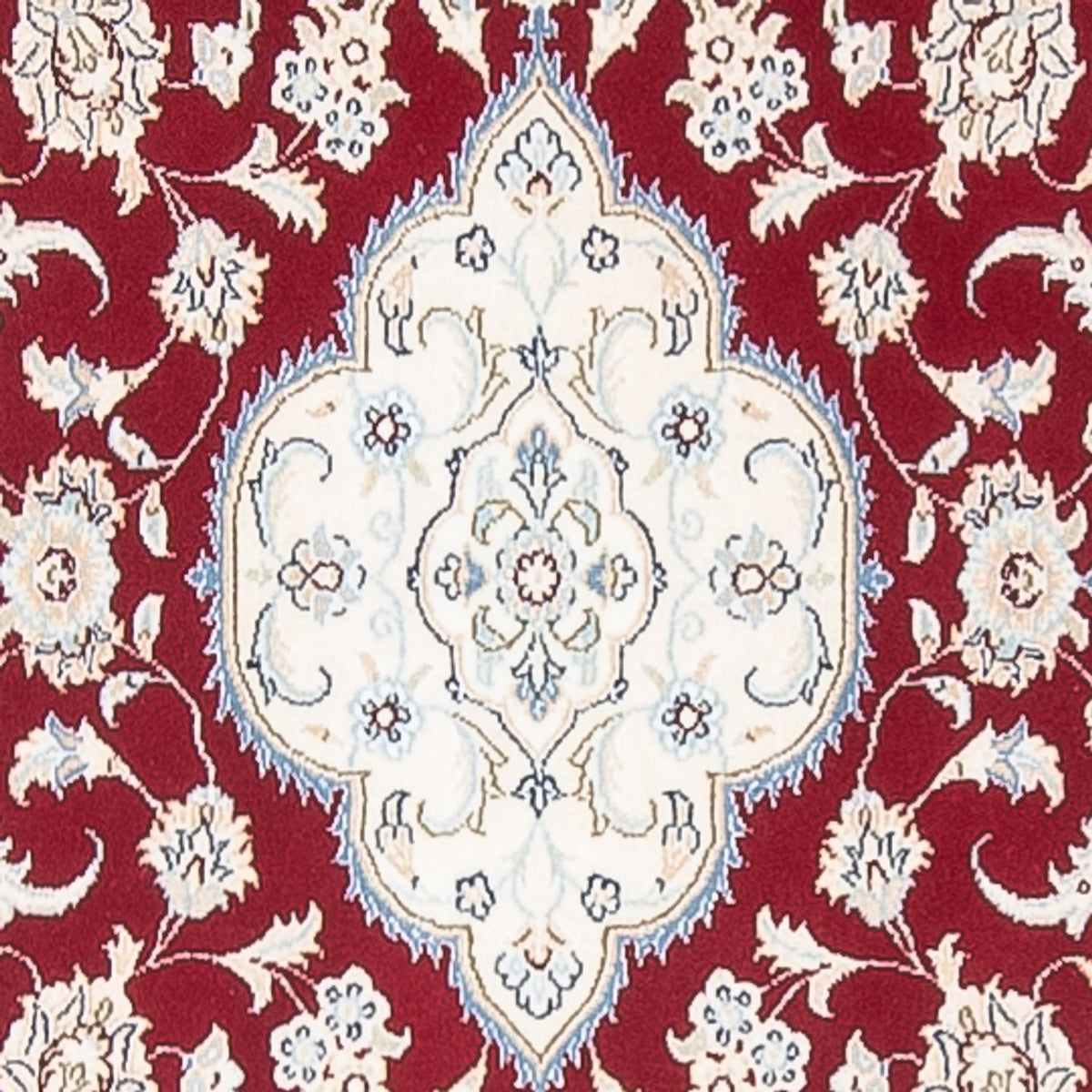 Runner Perser Rug - Nain - Premium - 404 x 88 cm - red