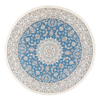 Perser Rug - Nain - Premium round  - 157 x 150 cm - blue