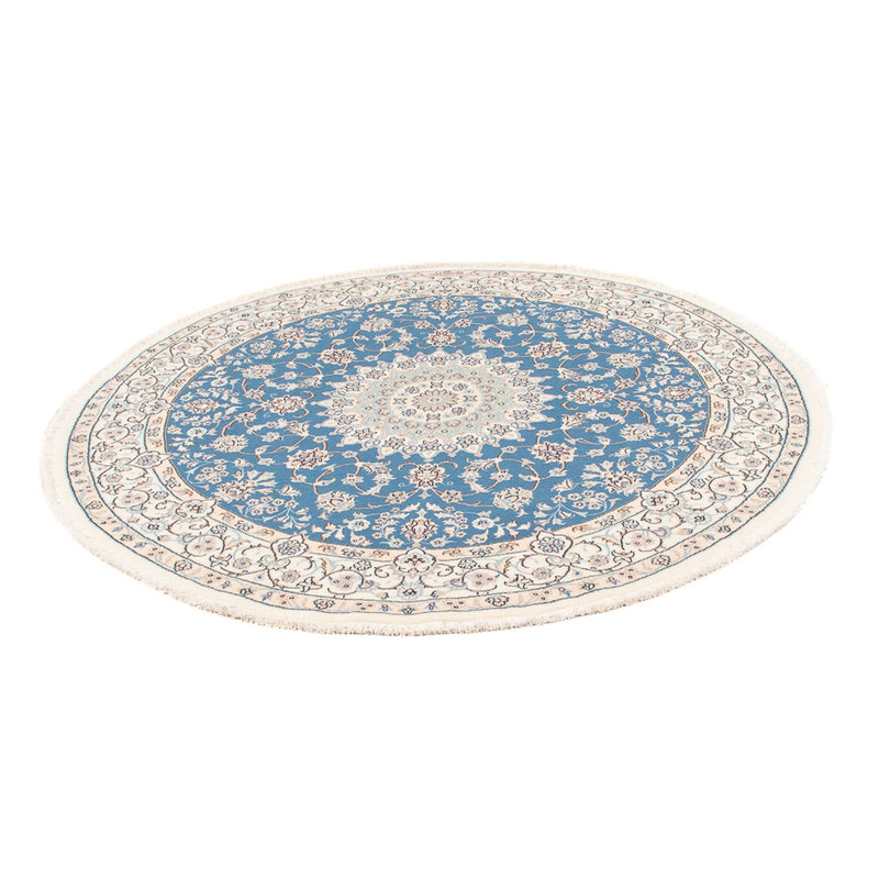 Perser Rug - Nain - Premium round  - 157 x 150 cm - blue