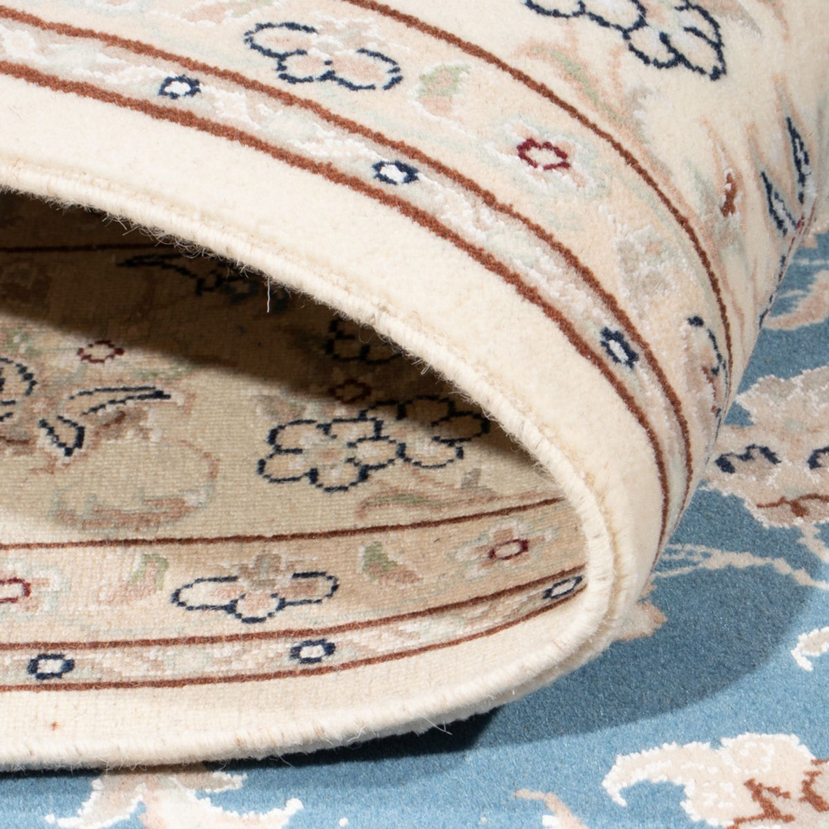 Perser Rug - Nain - Royal - 202 x 148 cm - light blue