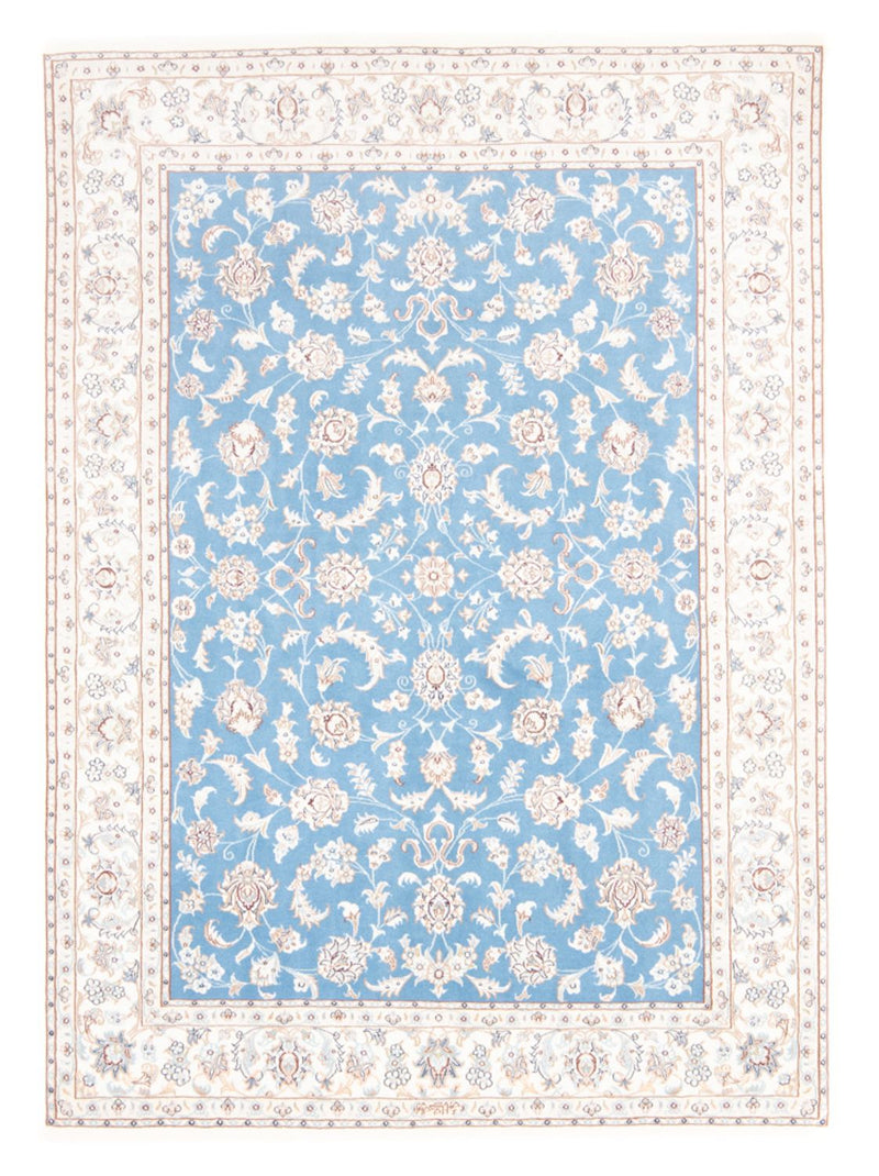 Perser Rug - Nain - Royal - 210 x 149 cm - light blue